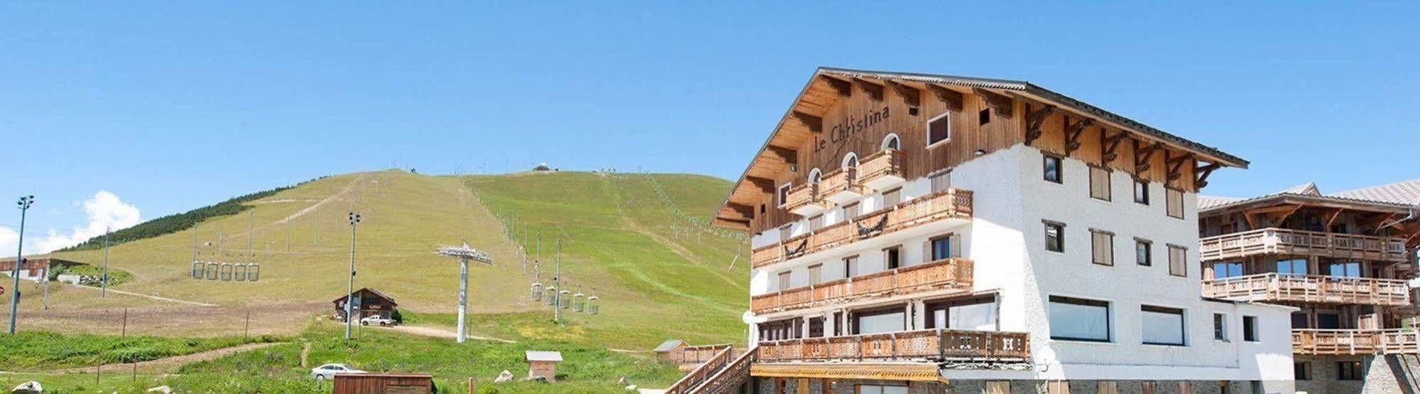 Madame Vacances Hotel Le Christina Альп-д'Юэз Экстерьер фото